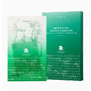 AXIS-Y 艾草冰感植物纖維面膜 61% Mugwort Green Vital Energy Complex Sheet Mask